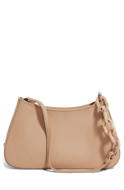 House Of Want Newbie Vegan Leather Shoulder Bag In Tiramisu