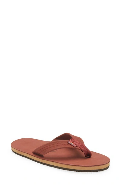 Rainbow '301alts' Sandal In Cognac / Fawn