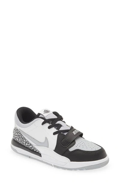 Nike Jordan Boys' Big Kids' Jordan Legacy 312 Low Off-court Shoes In White/ Black/ Wolf Grey