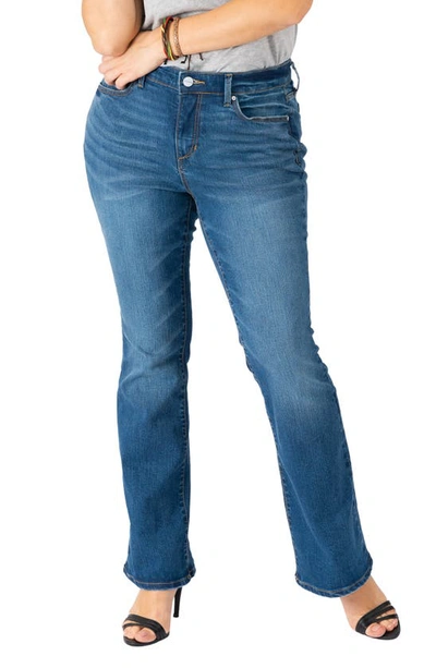 Slink Jeans High Waist Bootcut Jeans In Jocelyn
