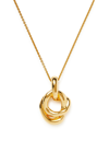 MISSOMA MOLTEN 18KT GOLD-PLATED NECKLACE