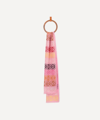 Loewe Anagram Wool-blend Scarf In Pink Tulip