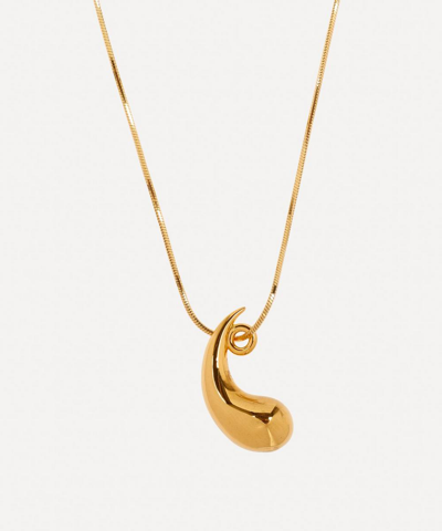 Khiry Gold Plated Vermeil Silver Talon Nude Pendant Necklace