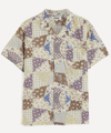 Ymc You Must Create Multicolor Malick Patchwork Print Shirt In Multi