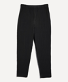 Issey Miyake Core Straight Leg Trousers In Black