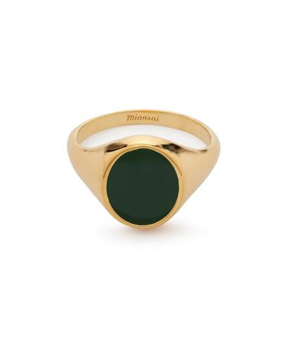 Miansai 14ct Gold Plated Vermeil Silver Heritage Ring