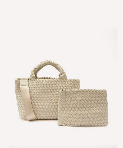 Naghedi St. Barths Mini Woven Tote Bag In Ecru
