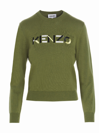 Kenzo Sweater In Dove Grey