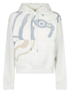 Kenzo K-tiger Hooded Sweatshirt In Bianco
