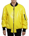 Dolce & Gabbana Lemon Yellow Zip-through Bomber Jacket In Giallo