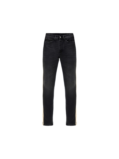 Palm Angels Jeans In Nero