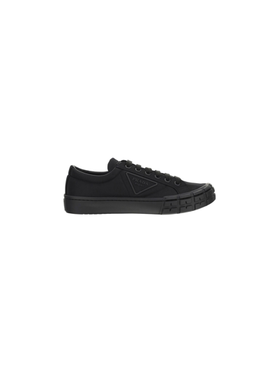 Prada Men's  Black Other Materials Sneakers