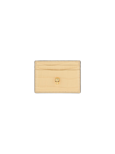 Alexander Mcqueen Alexander Mc Queen Card Holder In Beige