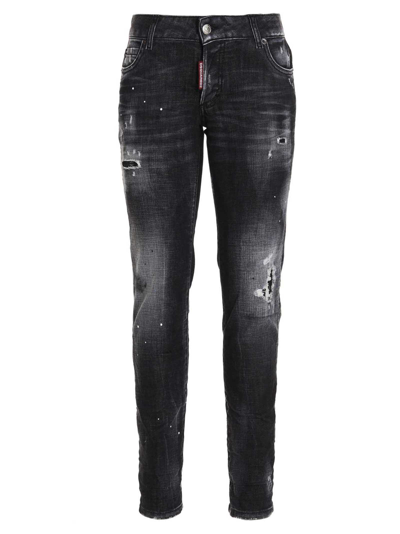Dsquared2 Jennifer Jeans In Black