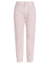 Stella Mccartney Faded Cropped Jeans In Rosa