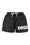Dsquared2 Logo-print Swim Shorts In Nero