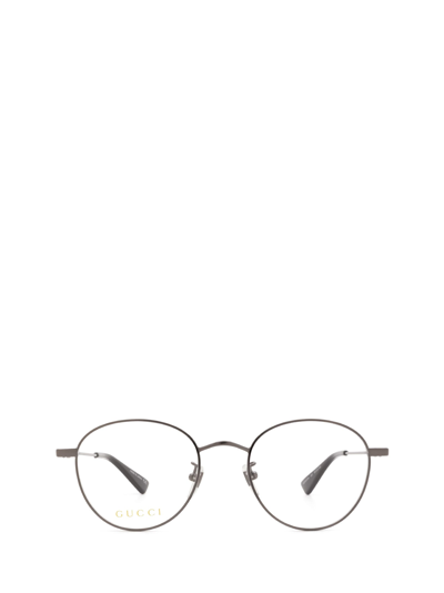 Gucci Eyewear Eyeglasses In Ruthenium