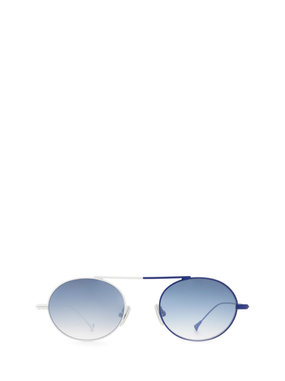 Eyepetizer S.eularia White & Blue Sunglasses