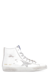 Golden Goose Francy Leather High-top Sneakers In White