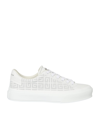 GIVENCHY 4G-MOTIF LACE-UP SNEAKERS