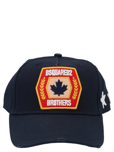 Dsquared2 Cap In Navy