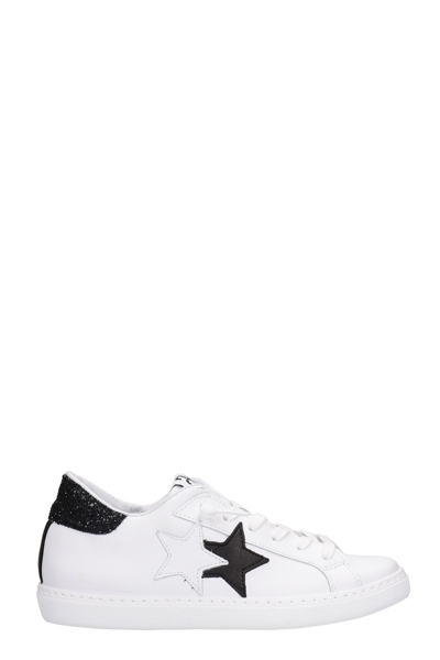 2star Sneakers In White Leather