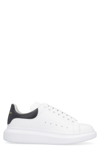 Alexander Mcqueen Larry Leather Sneakers In White