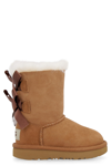 Ugg Bailey Bow Shearling Boots In Brown