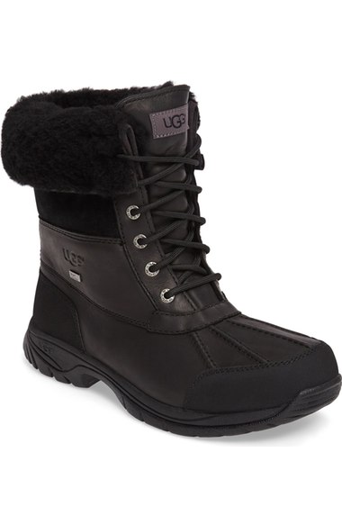 ugg butte men's black