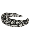 La Doublej Rapunzel Printed Headband In Fauve