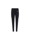 Jil Sander Synthetic Fibers Trousers In Nero
