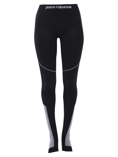 Rabanne Black Bodyline Sport Leggings