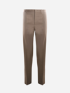 JIL SANDER TROUSERS MADE OF COTTON TWILL