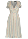 Dsquared2 Floral-print Flared Tea Dress In Multicolor