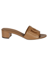 Dolce & Gabbana Interlock Slide Sandal In Marrone