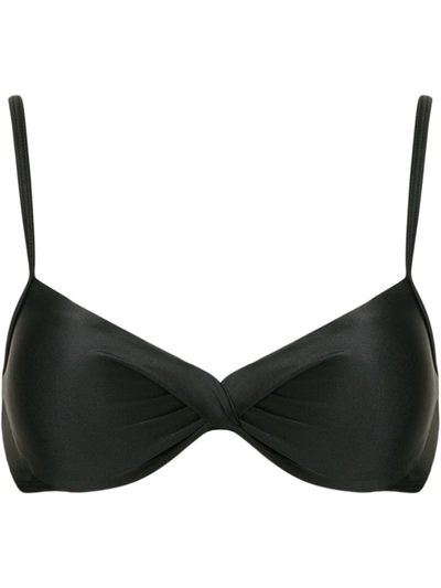 Lygia & Nanny Bikini Top In Black