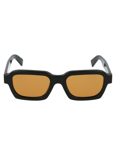Retrosuperfuture Caro Refined Unisex Sunglasses In Black