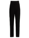 Alexander Mcqueen Virgin Wool Pants In Black