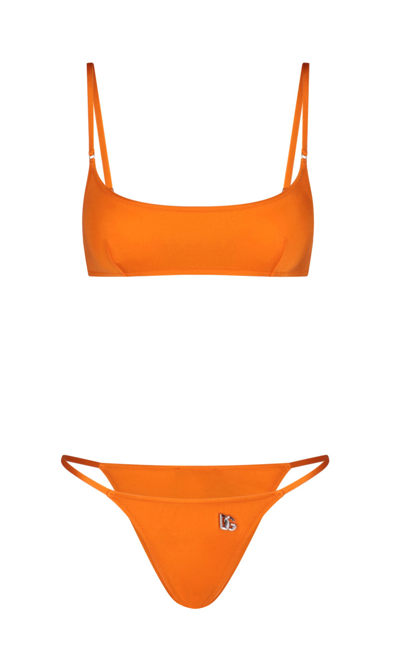 Dolce & Gabbana Swimwear In Arancione