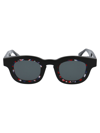 Thierry Lasry Marbled-effect Sunglasses In 101 Black