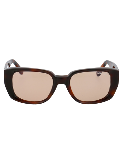 Tom Ford Ft0492/s Sunglasses In Neutrals