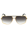 Dita Sunglasses In Yellow Gold Matte Black