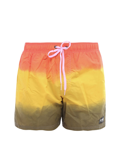 Sundek Swim Trunks In Carioca Yellow