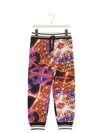 Dolce & Gabbana Jersey Jogging Pants With Illumination Print In Nero.