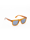 Montblanc Tortoiseshell-effect Square-frame Sunglasses In Havana Havana Grey