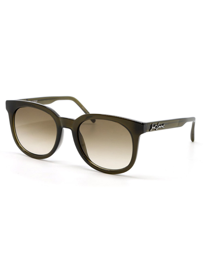 Saint Laurent 19yr47q0a In Green Green Brown