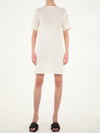 Bottega Veneta Crochet White Dress In White