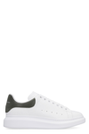 Alexander Mcqueen Larry Leather Sneakers In White 2