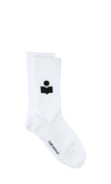 Isabel Marant Logo Cotton Blend Socks