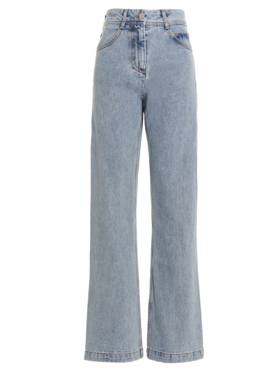 Low Classic Five-pocket Jeans In Light Blue